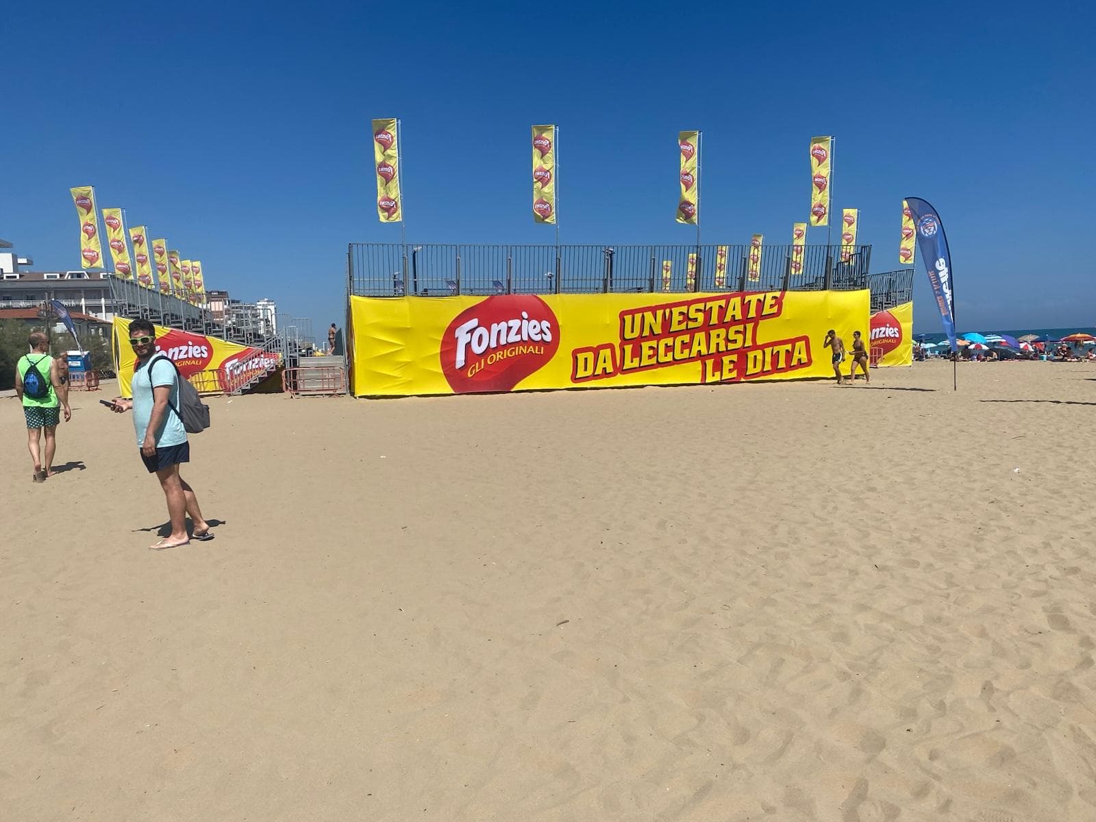 Allestimento evento su spiaggia 2