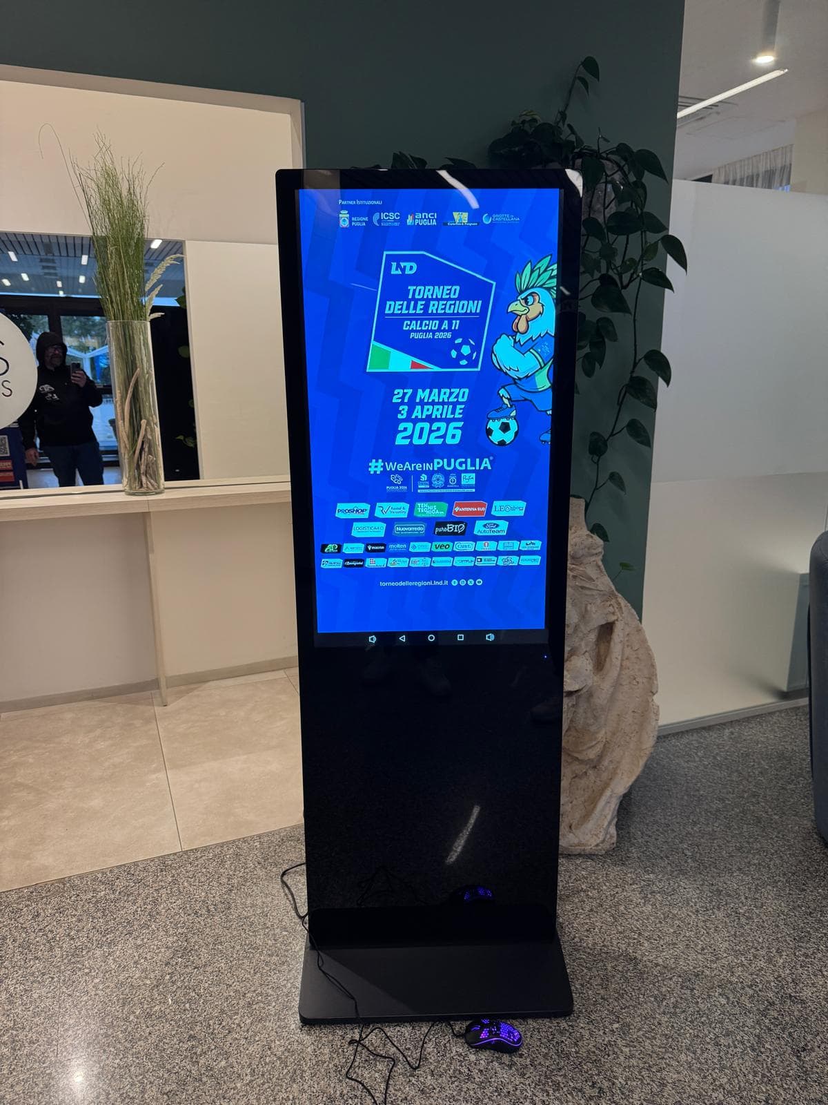 Visual display LED per evento sportivo 3